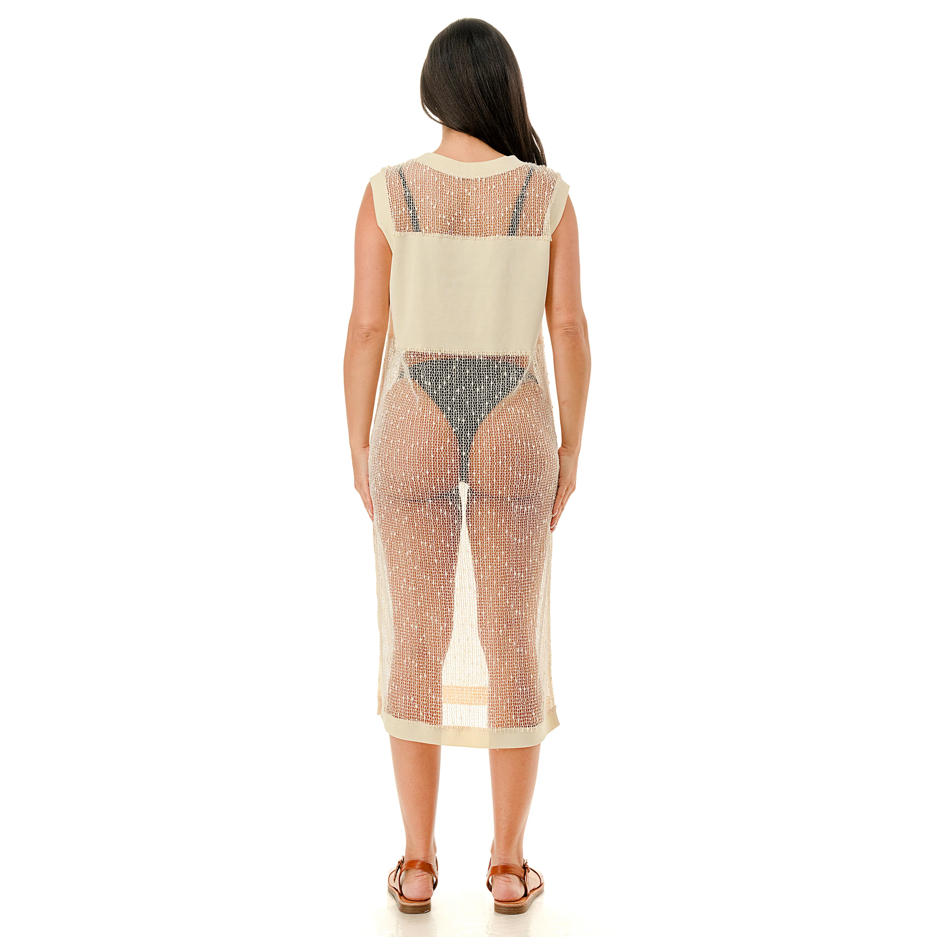 Open Weave Swim Cover Up - Image 2