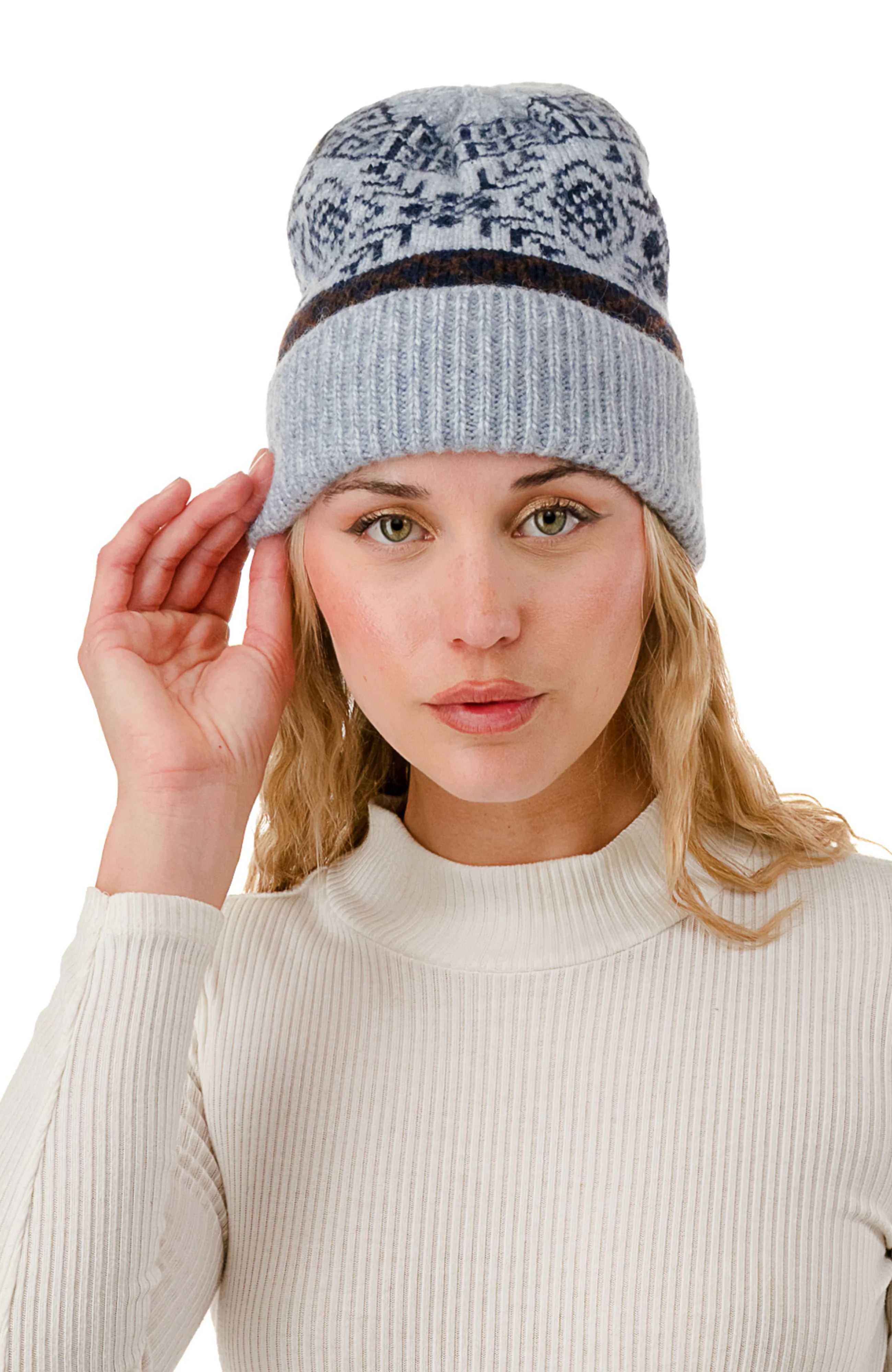 Fair Isle Beanie - Image 3