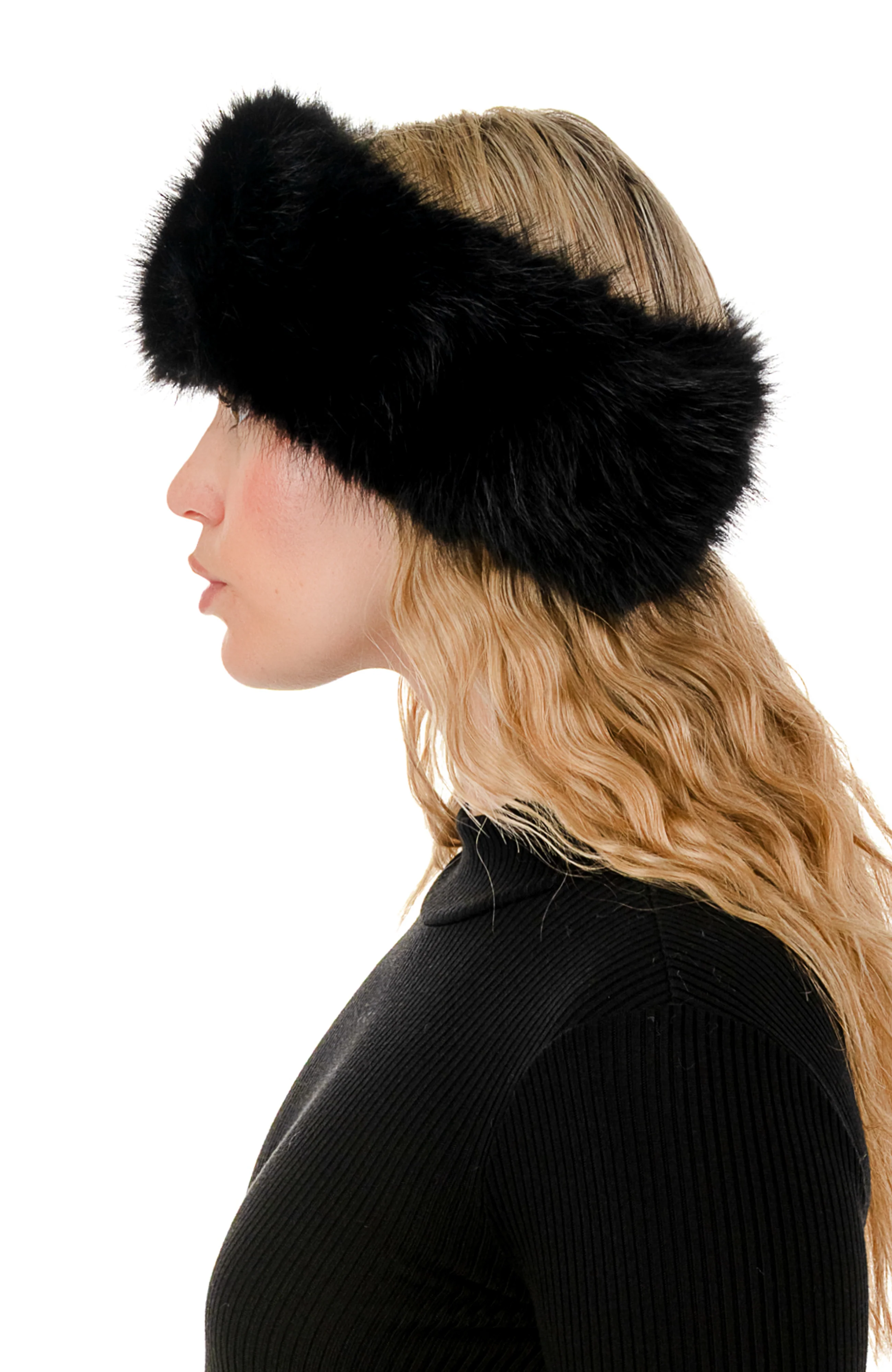 Faux Fur Headband - Image 3