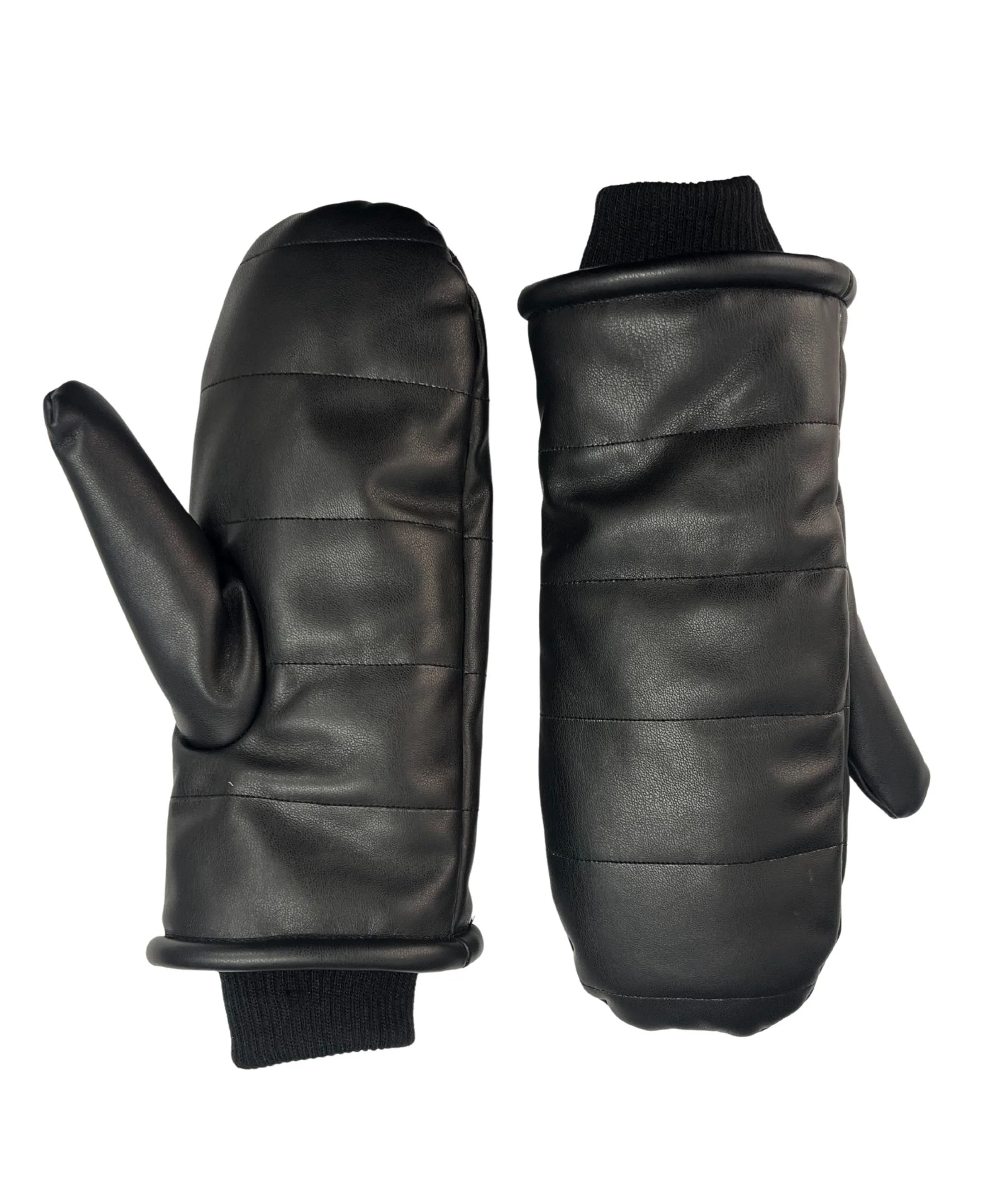 Vegan Leather Mitten