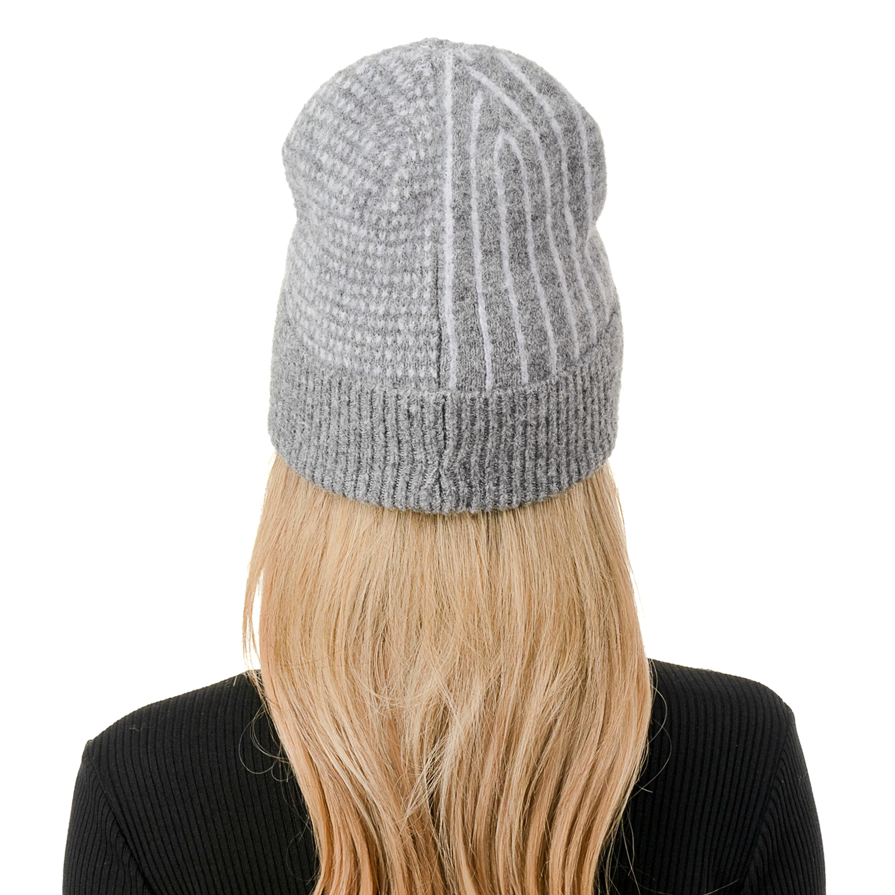 Knit Cuff Beanie - Image 7