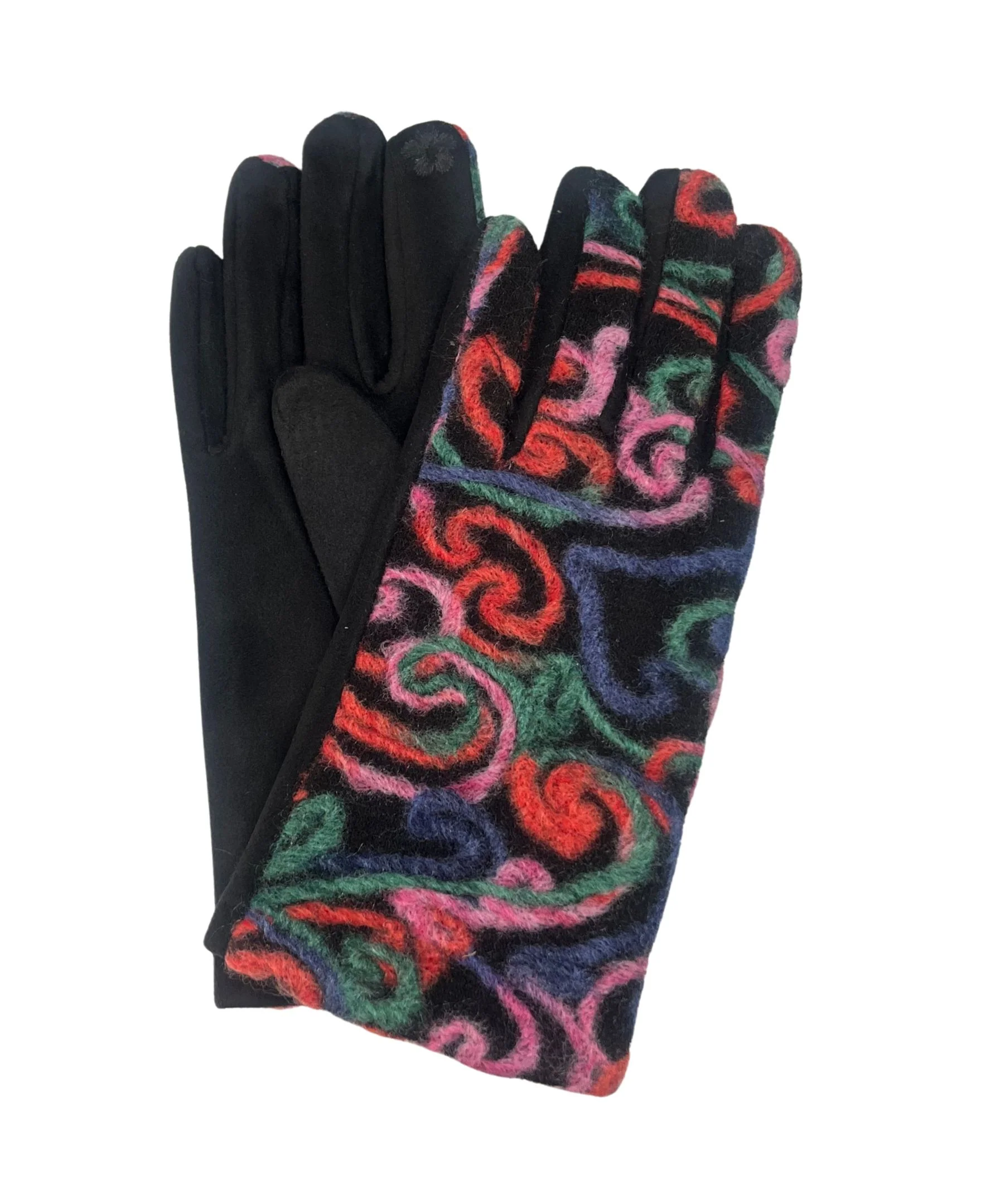 Swirl Yarn Print Glove - Image 2