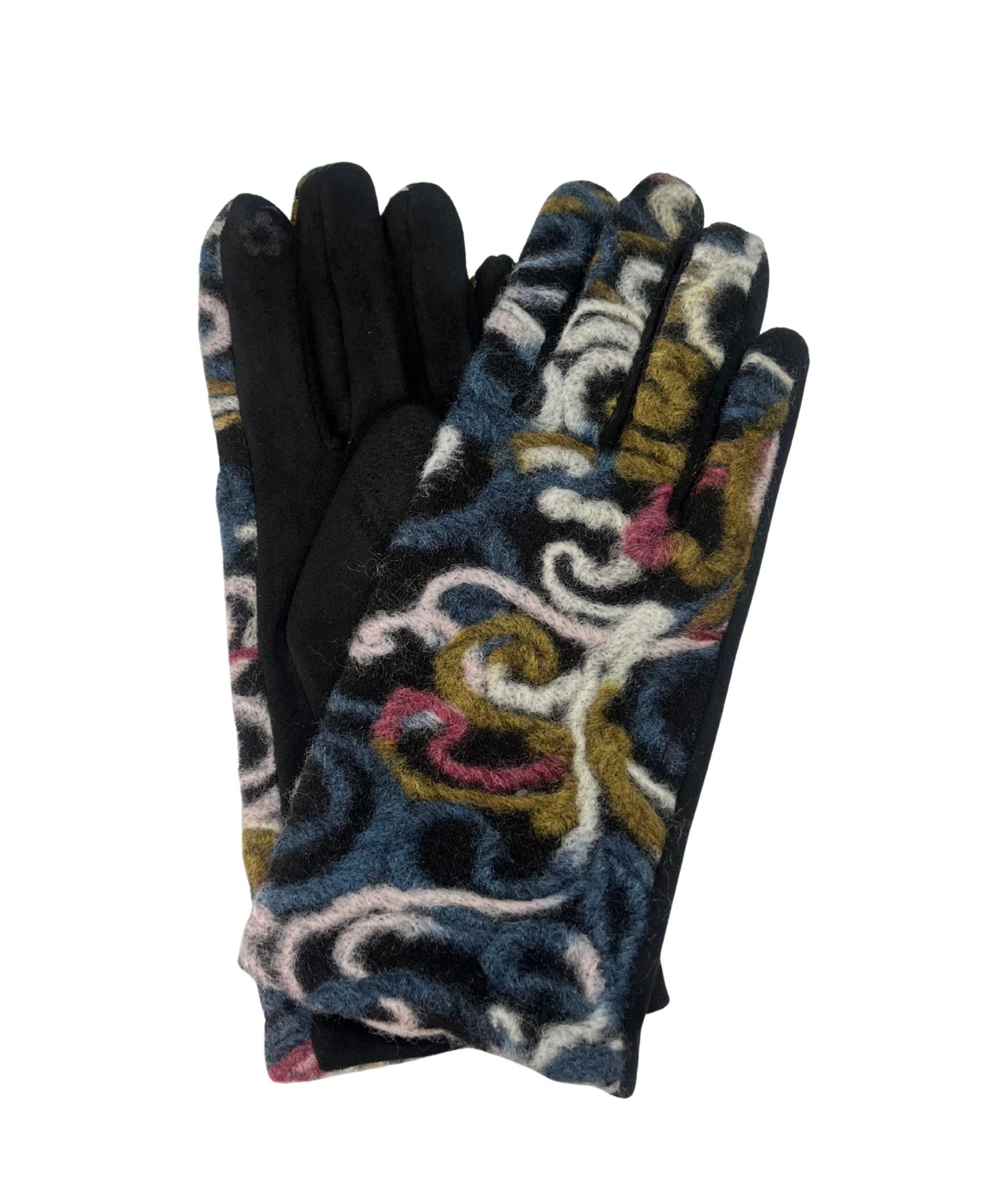 Swirl Yarn Print Glove - Image 3