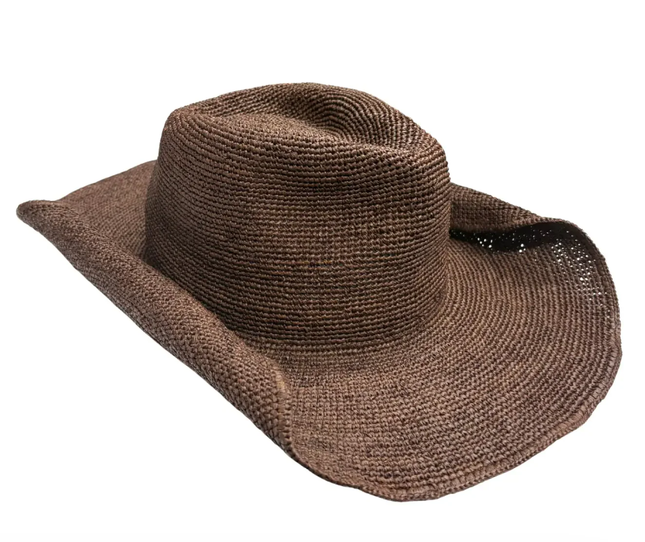 Raffia Packable Cowboy Hat - Image 4