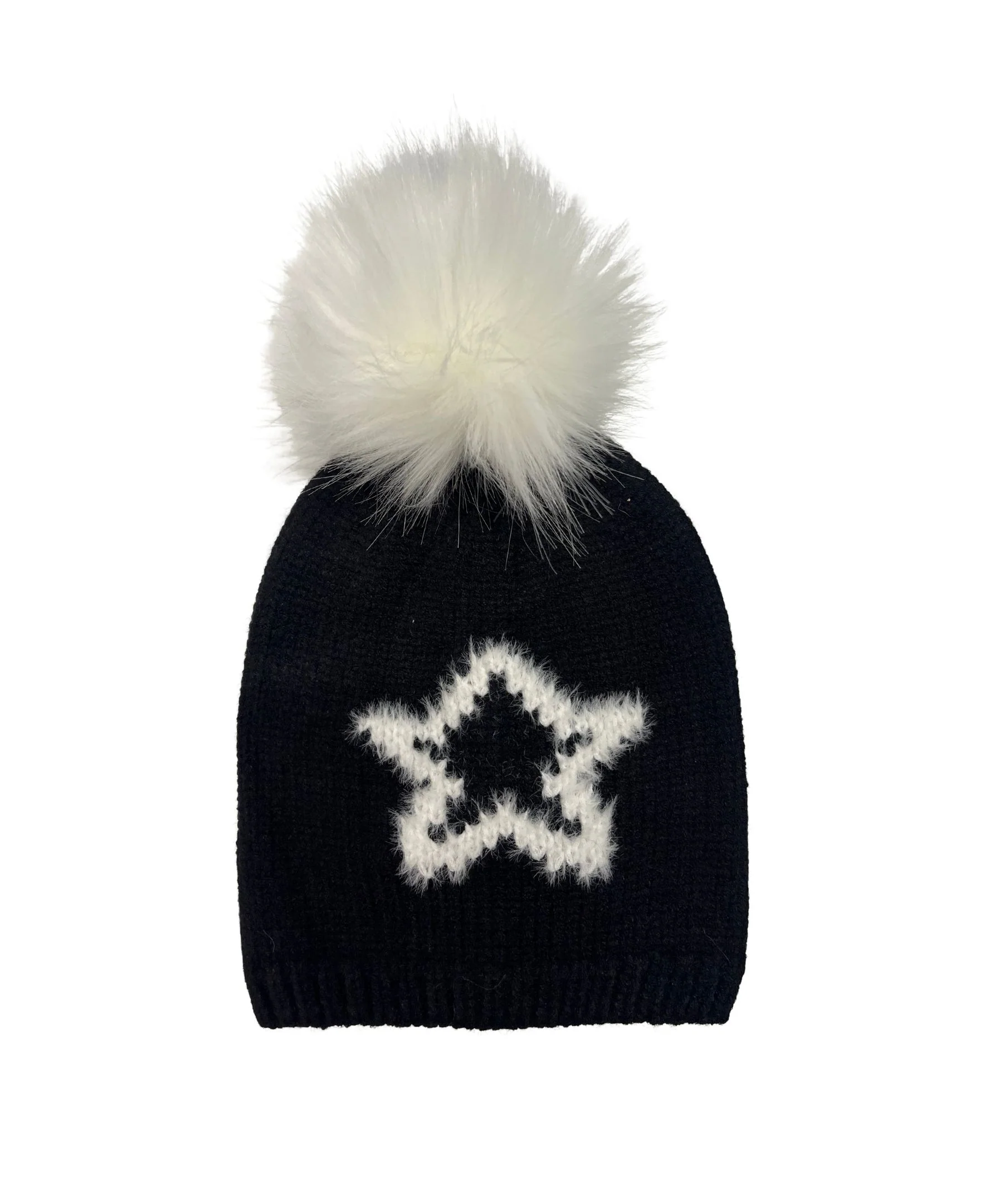Kids Star Eyelash Beanie
