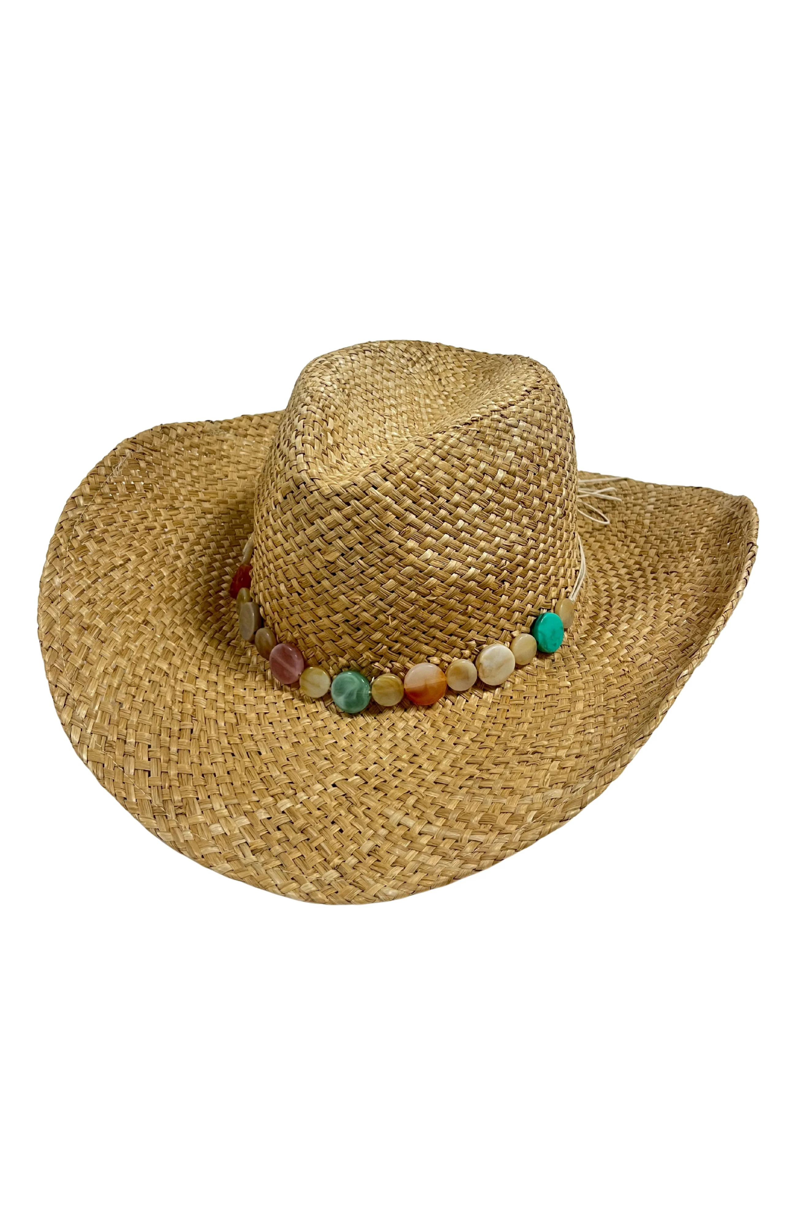Straw Beaded Cowboy