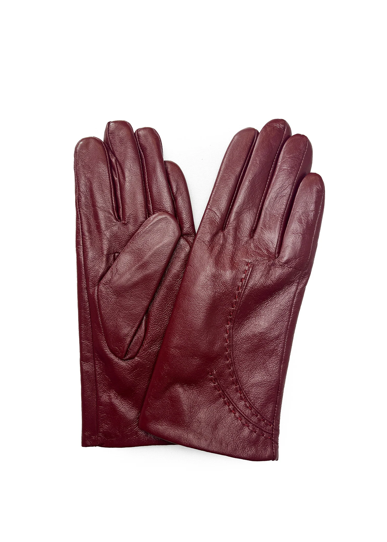 Genuine Leather Glove Stitch Detail - Image 3