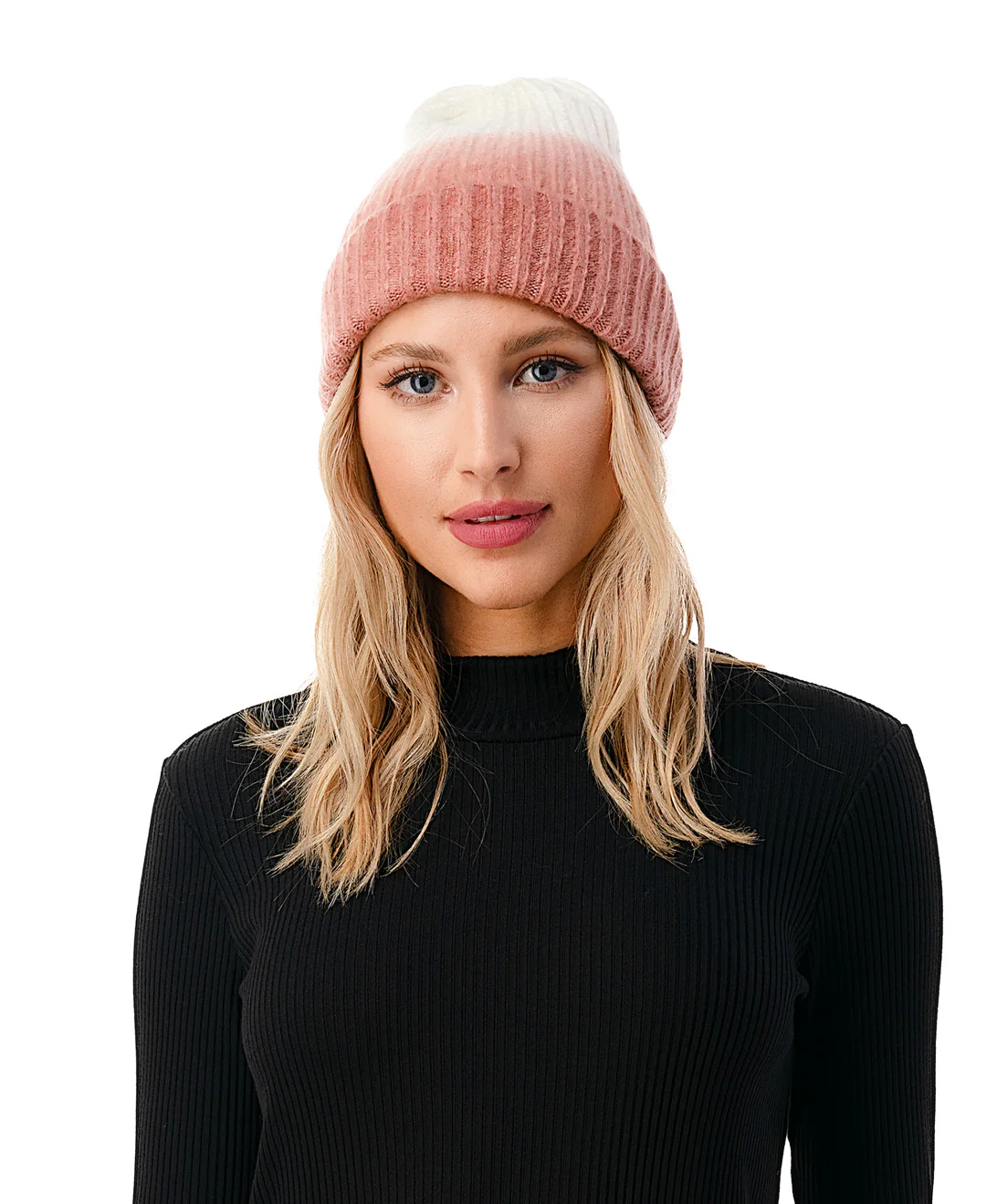 Ombre Cuff Beanie - Image 3