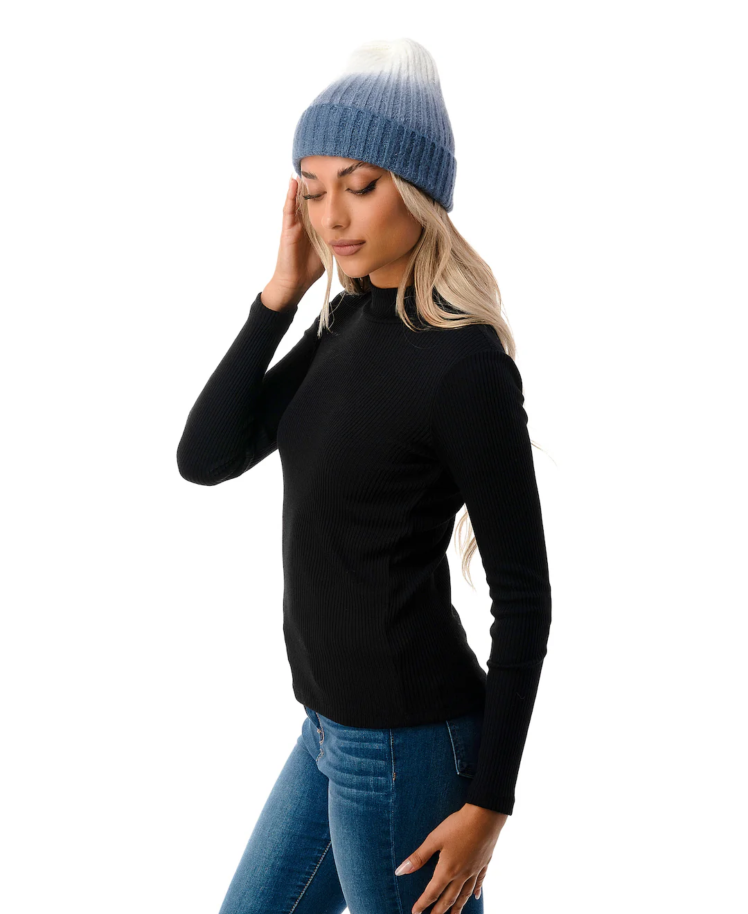 Ombre Cuff Beanie - Image 7