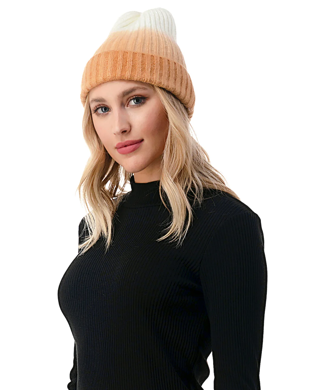 Ombre Cuff Beanie - Image 9