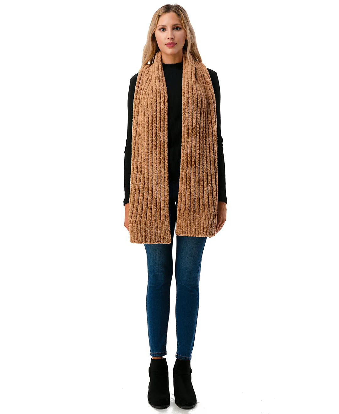 Cozy Ribbed Scarf - Image 14