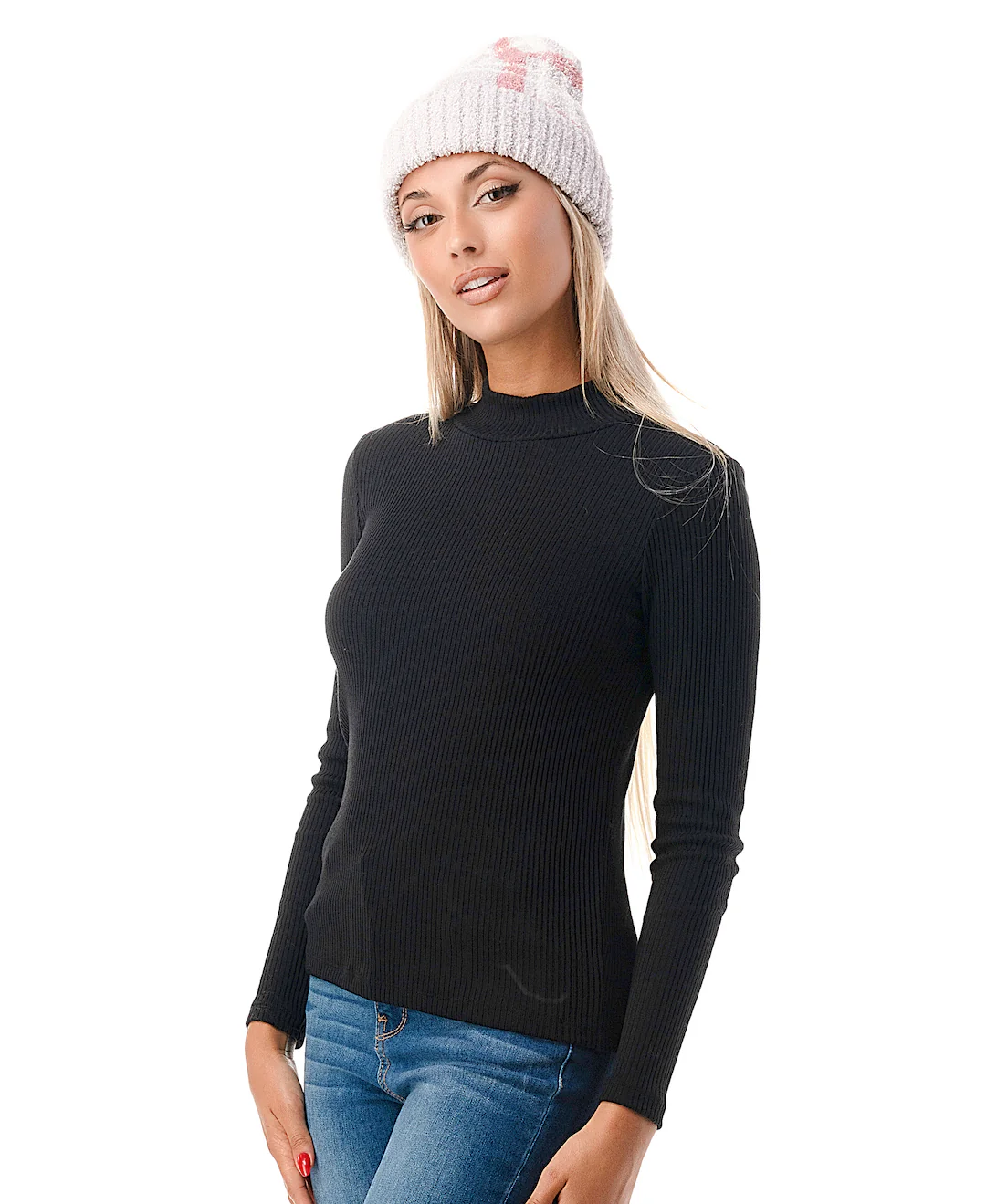 Cozy Plaid Beanie - Image 9