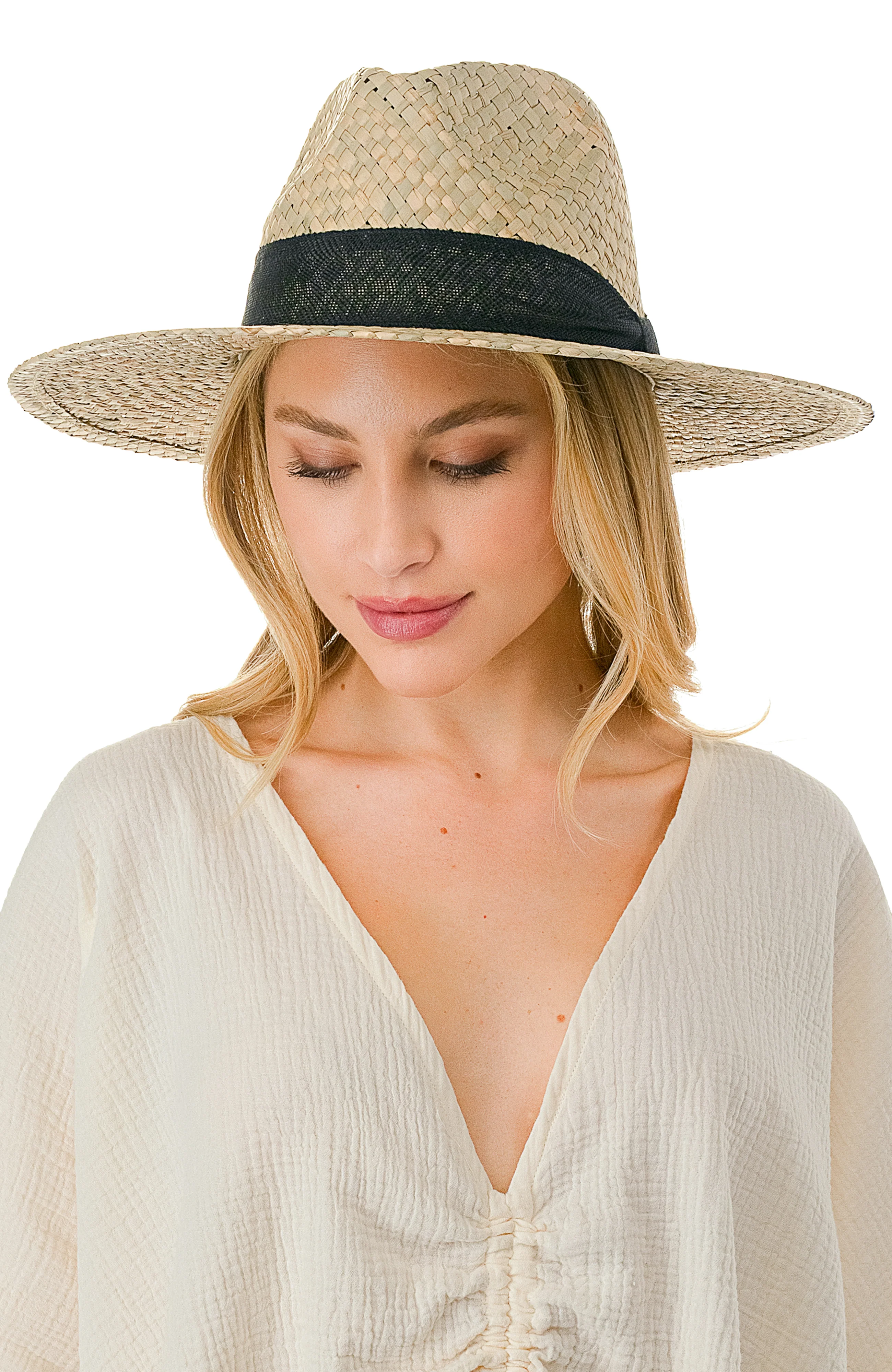 Straw Panama Hat - Image 3