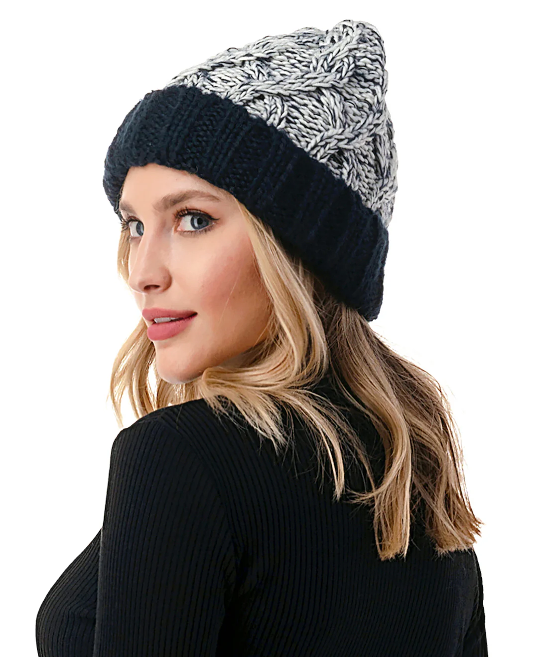 Chunky Marled Beanie - Image 3
