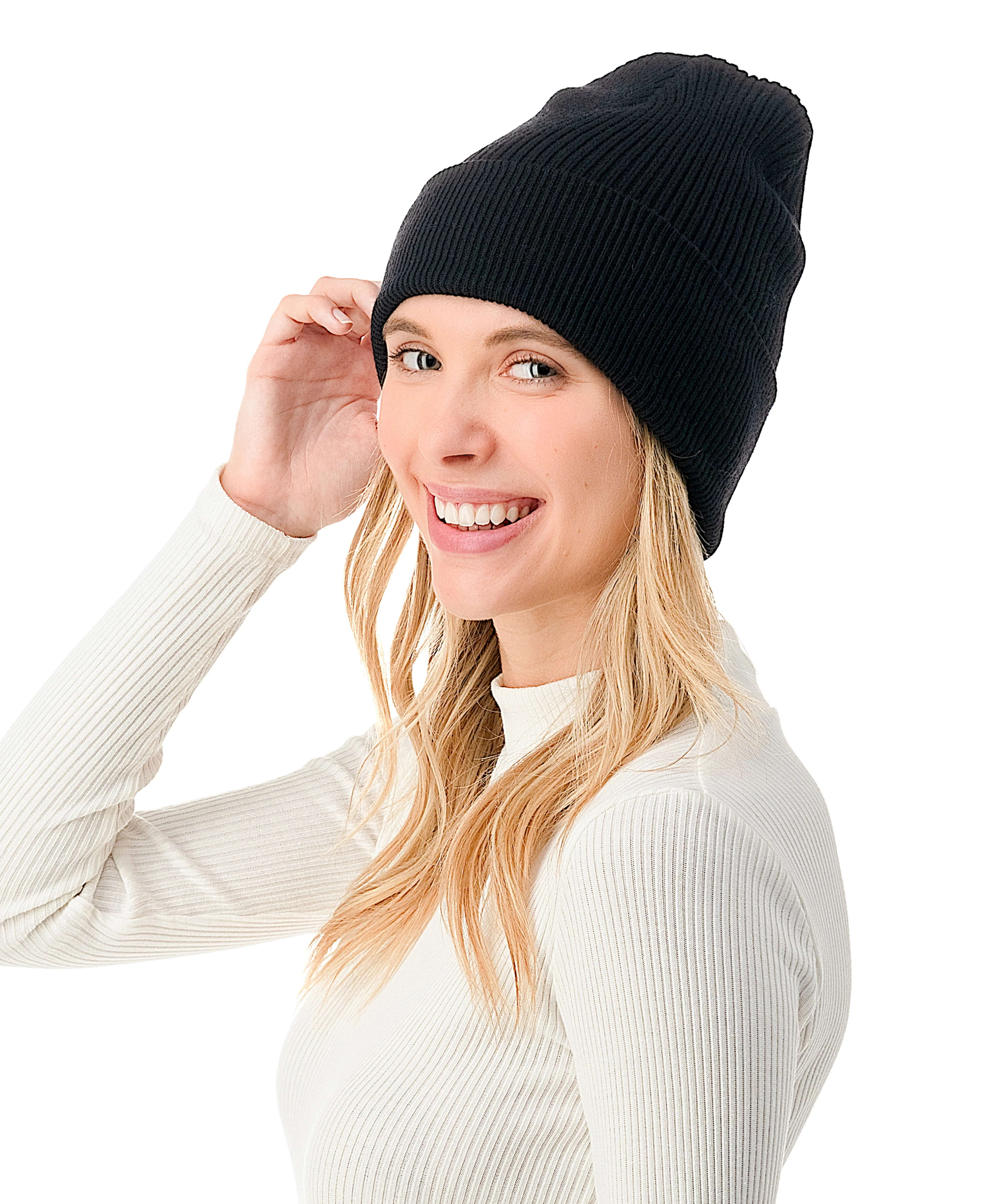 Ribbed Cuff Beanie - Image 4