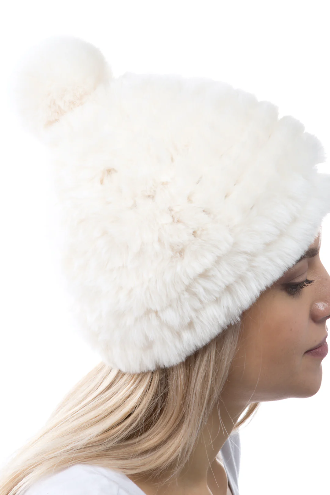 Faux Fur Beanie - Image 5